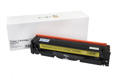 Kompatibilná tonerová náplň CF532A, 205A, 900 listov pre tlačiarne HP (Orink white box), žltá