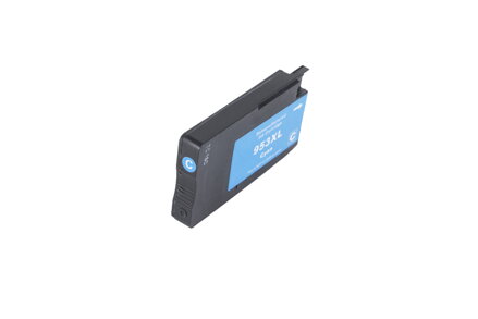 Renovovaná atramentová náplň F6U16AE, no.953XL, UPDATED CHIP, 26ml listov pre tlačiarne HP (BULK), azurová