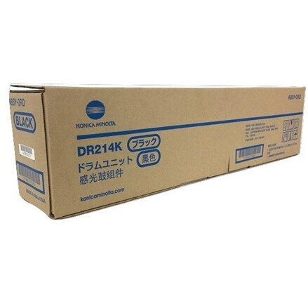 Konica Minolta originál válec DR214K, A85Y0RD, black, 80000-105000str., čierna