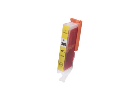 Kompatibilná atramentová náplň 1997C001, CLI581Y XXL, 11,7ml listov pre tlačiarne Canon (ORINK BULK), žltá