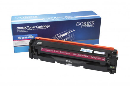 Kompatibilná tonerová náplň 1248C002, CRG046M, 2300 listov pre tlačiarne Canon (Orink box), purpurová