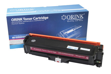 Kompatibilná tonerová náplň 1252C002, CRG046HM, 5000 listov pre tlačiarne Canon (Orink box), purpurová