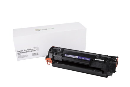 Kompatibilná tonerová náplň CF283X, 83X, 9435B002, CRG737, 2200 listov pre tlačiarne HP (Orink white box), čierna