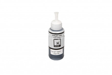 Kompatibilná atramentová náplň C13T66414A, C13T6731A, 100ml listov pre tlačiarne Epson (ORINK BULK), čierna