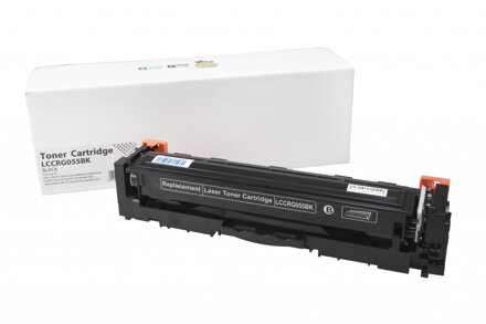 Kompatibilná tonerová náplň 3016C002, CRG055BK, WITHOUT CHIP, 2300 listov pre tlačiarne Canon (Orink white box), čierna
