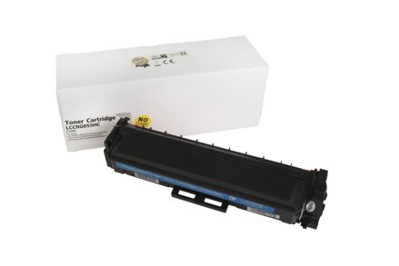 Kompatibilná tonerová náplň 3019C002, CRG055HC, WITHOUT CHIP, 5900 listov pre tlačiarne Canon (Orink white box), azurová