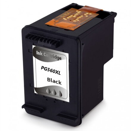 Renovovaná atramentová náplň 3712C001, PG560XL/650 pages, 20ml listov pre tlačiarne Canon (BULK), čierna