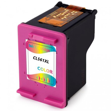 Renovovaná atramentová náplň 3730C001, CL561XL/500 pages, 15ml listov pre tlačiarne Canon (BULK), farebná