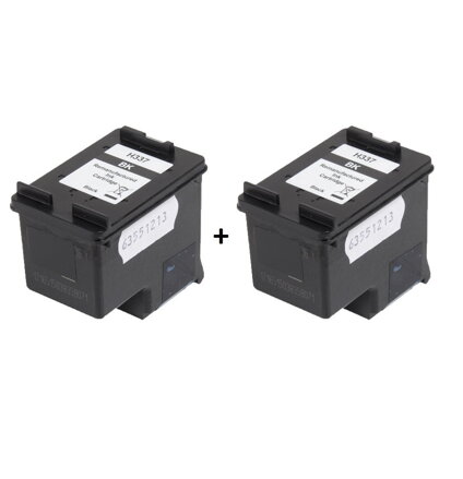Renovovaná atramentová náplň C9364EE#BA3, no.337XL/2x19ml pre tlačiarne HP (multipack), čierna