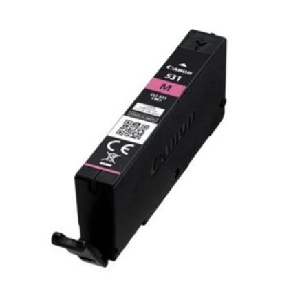 Canon originál ink CLI-531 M, 6120C001, magenta, 191str., Canon Pixma TS8750, TS8751, purpurová