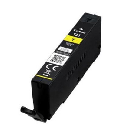 Canon originál ink CLI-531 Y, 6121C001, yellow, 191str., Canon Pixma TS8750, TS8751, žltá