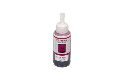 Kompatibilná atramentová náplň C13T66434A, C13T6733A, 70ml listov pre tlačiarne Epson (BULK), purpurová