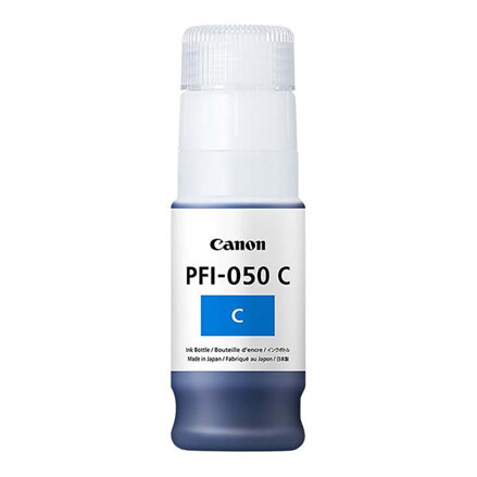 Canon originál. bottle ink PFI-050 C, 5699C001, cyan, 70ml, azurová