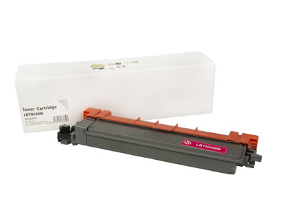 Kompatibilná tonerová náplň TN249M, 4000 listov pre tlačiarne Brother (Orink white box), purpurová