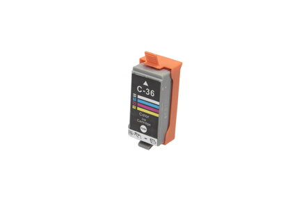 Kompatibilná atramentová náplň 1511B001, CLI36, 12,5ml listov pre tlačiarne Canon (BULK), farebná