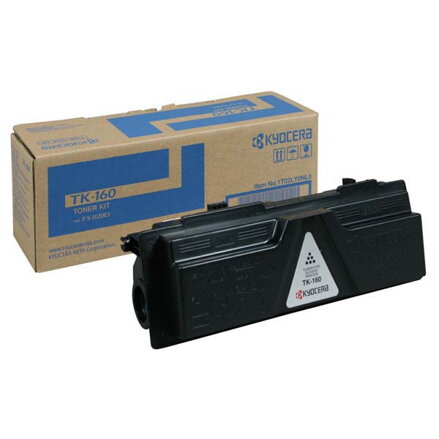 Kyocera originál toner TK160, black, 2500str., Kyocera FS-1120D, O, čierna