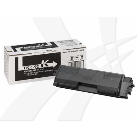 Kyocera originál toner TK590K, black, 7000str., 1T02KV0NL0, Kyocera FS-C 2026, 2126MFP, O, čierna