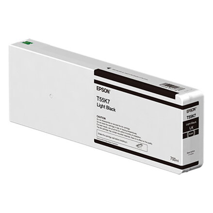 Epson originál ink C13T55K700, light black, light black