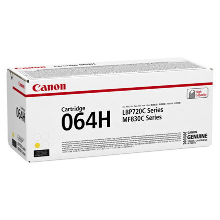 Canon originál toner 064HY, 4932C002, yellow, high capacity, žltá