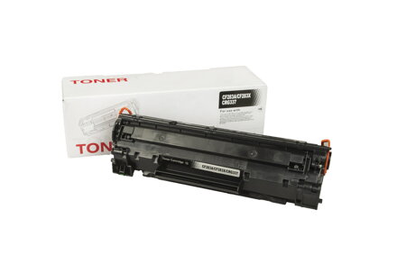 Kompatibilná tonerová náplň CF283X, 83X, 9435B002, CRG737, 2200 listov pre tlačiarne HP, čierna