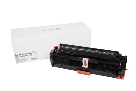 Kompatibilná tonerová náplň CC530A, 304A, CE410X, 305X, CF380X, 312X, 2662B002, CRG718, 4400 listov pre tlačiarne HP (Orink white box), čierna