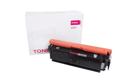 Kompatibilná tonerová náplň CF363X, 508X, 0457C001, CRG040HM, 9500 listov pre tlačiarne HP, purpurová