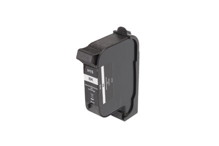 Renovovaná atramentová náplň C6615DE, no.15, 42ml listov pre tlačiarne HP (BULK), čierna
