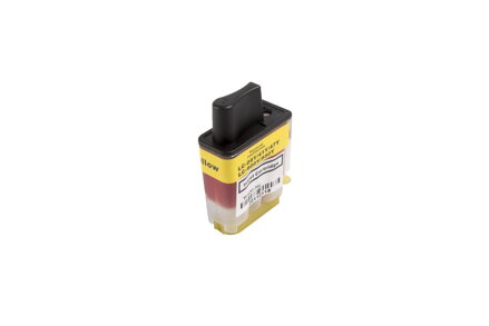 Kompatibilná atramentová náplň LC900Y, 19ml listov pre tlačiarne Brother (BULK), žltá