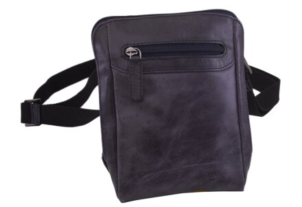 Pánske kožené crossbody modré 250864
