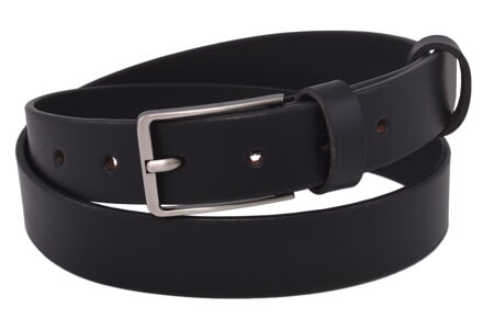 Pánsky kožený opasok 761-30-01 čierny pracka Oldrich
