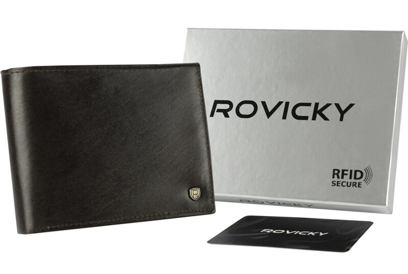 Klasická pánska kožená peňaženka - Rovicky skl.