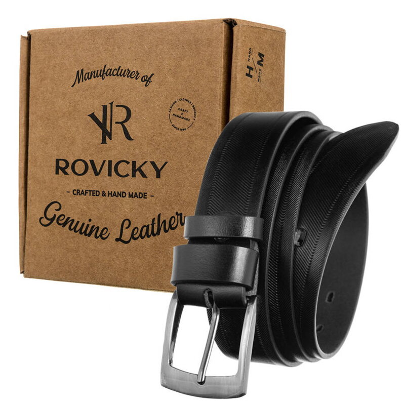 Pánsky kožený opasok Rovicky Pánsky kožený opasok Rovicky