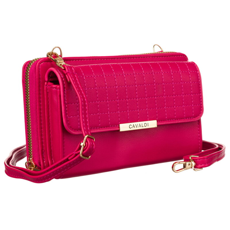 Elegantná mini peňaženka s dlhým odnímateľným popruhom - 4U Cavaldi Elegantná mini peňaženka s dlhým odnímateľným popruhom - 4U Cavaldi