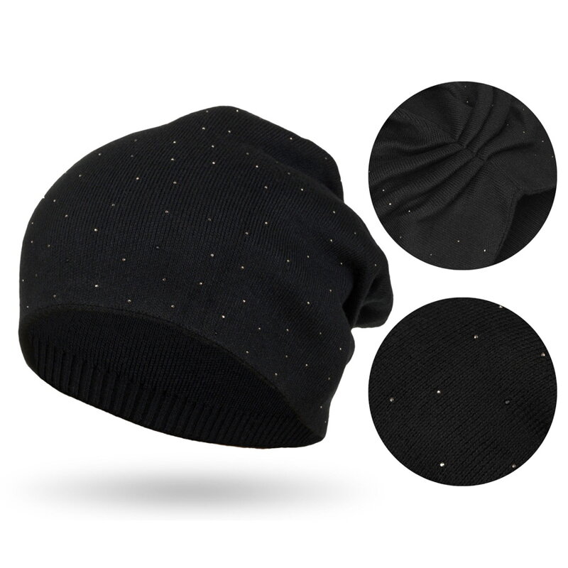 Čierna elegantná čiapka- Peterson