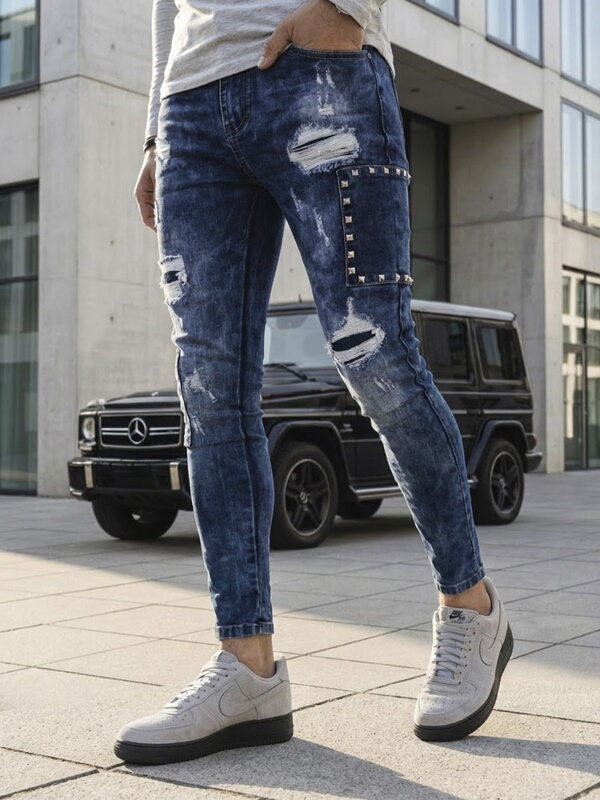 Pánske rifľové nohavice DSTREET UX4149