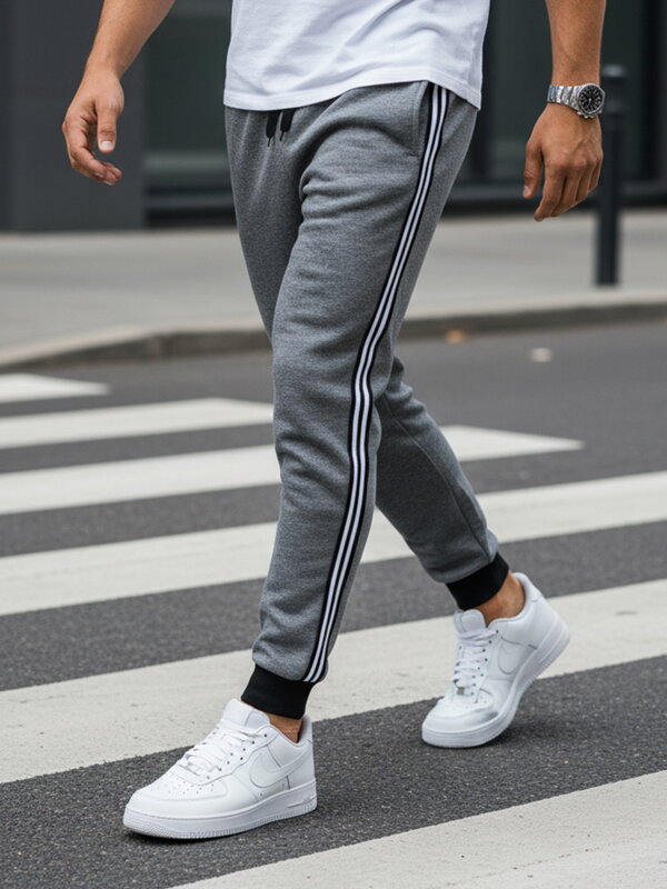 Dstreet UX4423 antracitové pánske tepláky