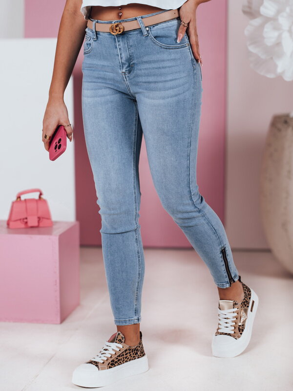 Dámske rifľové nohavice skinny FITTALIA UY2381