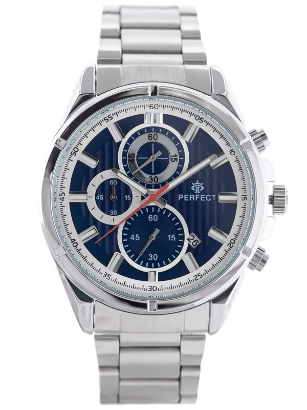 Pánske hodinky PERFECT CH03M - CHRONOGRAF (zp358e) + BOX