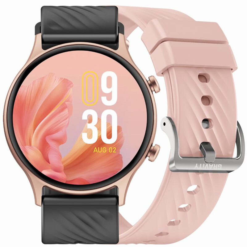 INTELIGENTNÉ HODINKY UNISEX GRAVITY GT19-4 - BLUETOOTH KONVERZÁCIE, ĎALŠÍ REMIENOK (sg032d)
