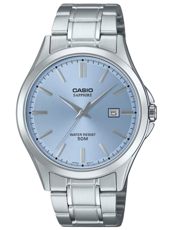 Pánske hodinky Casio MTS-115D-2A2V + krabička (zd292b) zafírové sklíčko