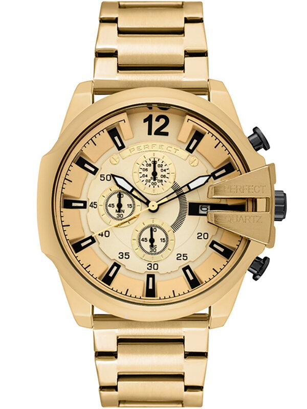 Perfect PÁNSKE HODINKY M513CH-05  - CHRONOGRAF (zp387d) + KRABIČKA