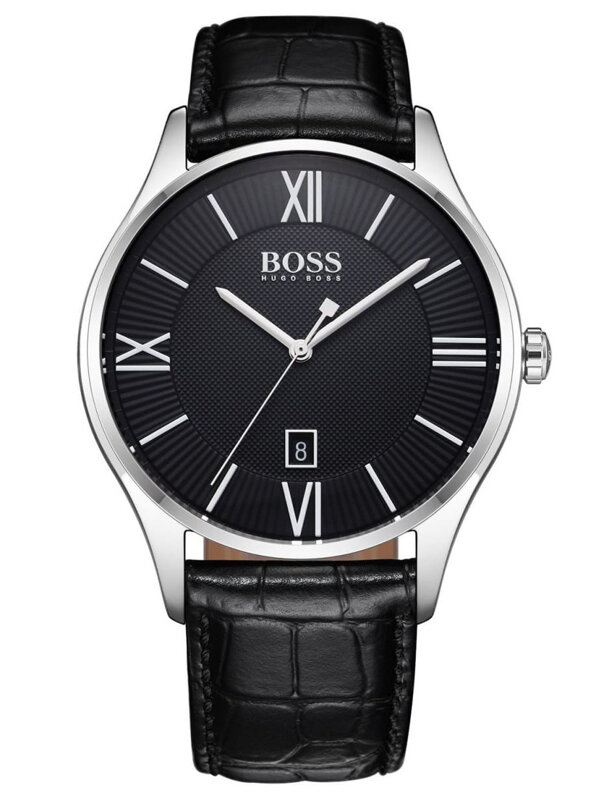Pánske hodinky Hugo Boss 1513485 Governor s čiernym ciferníkom