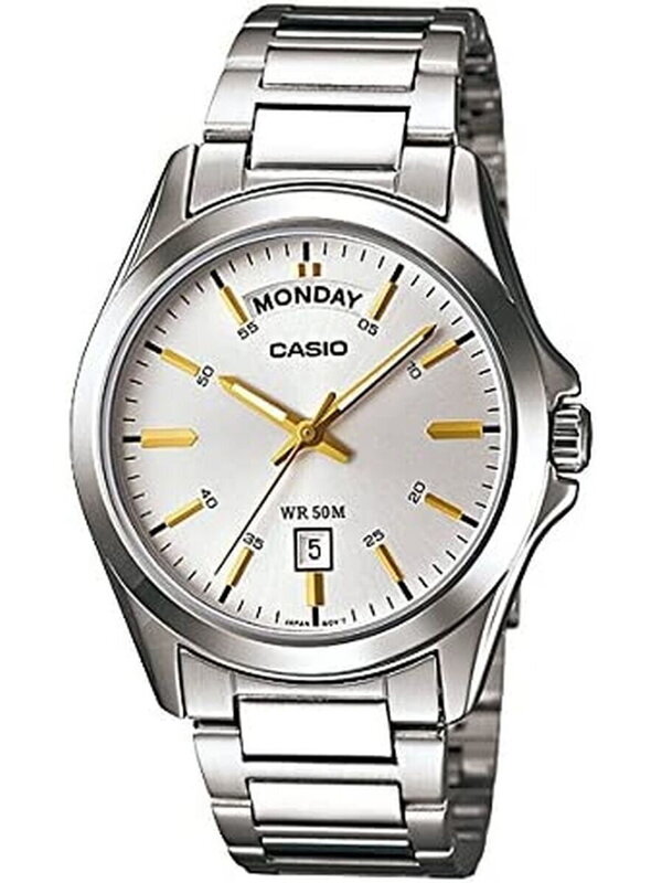 PÁNSKE HODINKY CASIO MTP-1370D-7A2V (zd025d) + KRABIČKA