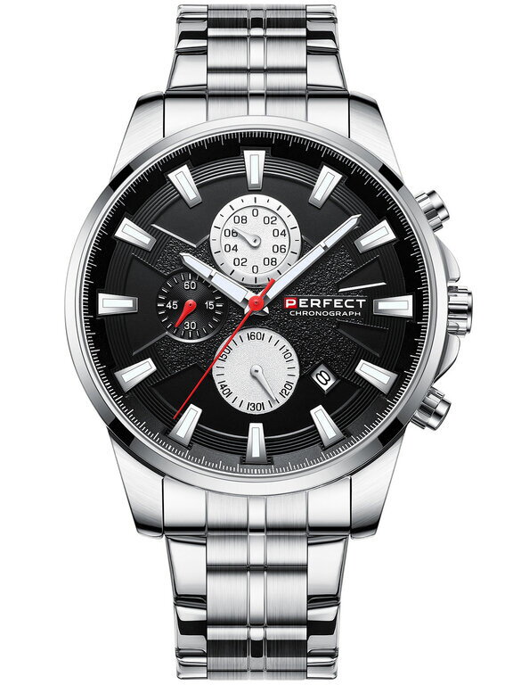 Pánske hodinky PERFECT M503CH - CHRONOGRAF (zp370c) + BOX