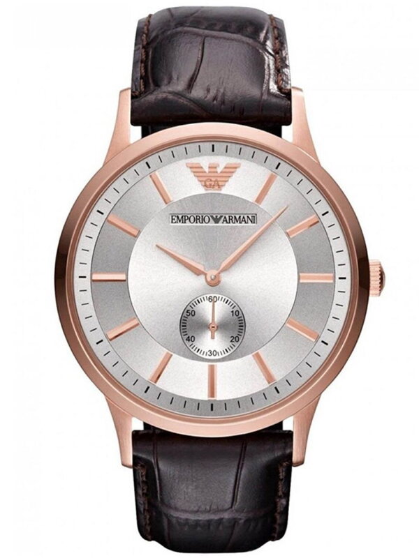 Dámske hodinky Emporio Armani AR9101L s hnedým koženým remienkom
