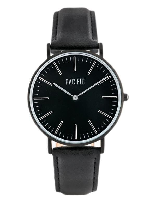 DÁMSKE HODINKY PACIFIC CLOSE (zy588a) - čierna/strieborná