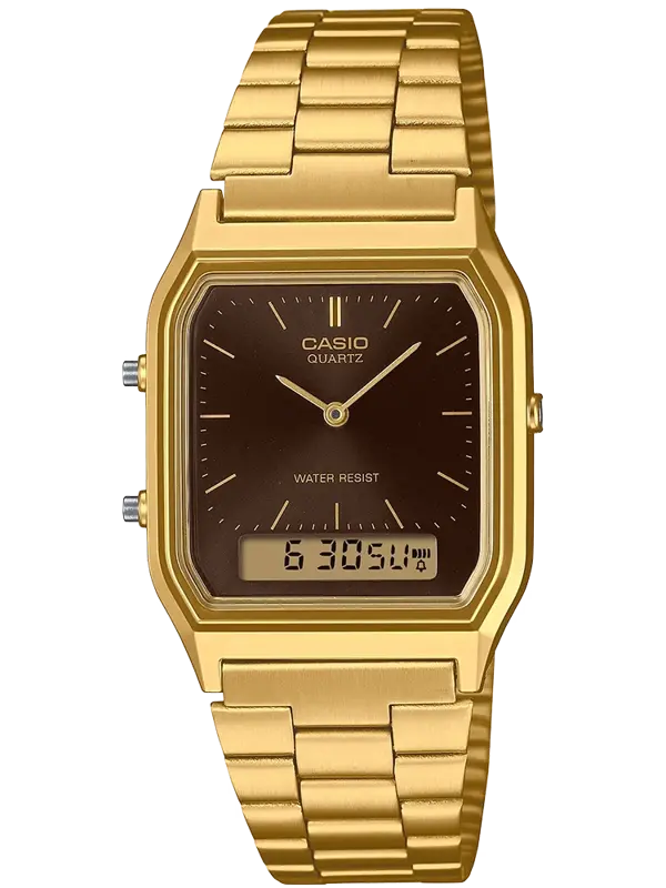 UNISEX CASIO AQ-230GA-5A Vintage Maxi HODINKY + BOX