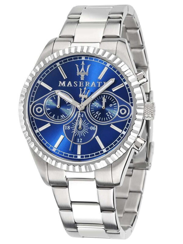 Pánske hodinky Maserati Competizione R8853100013 strieborné