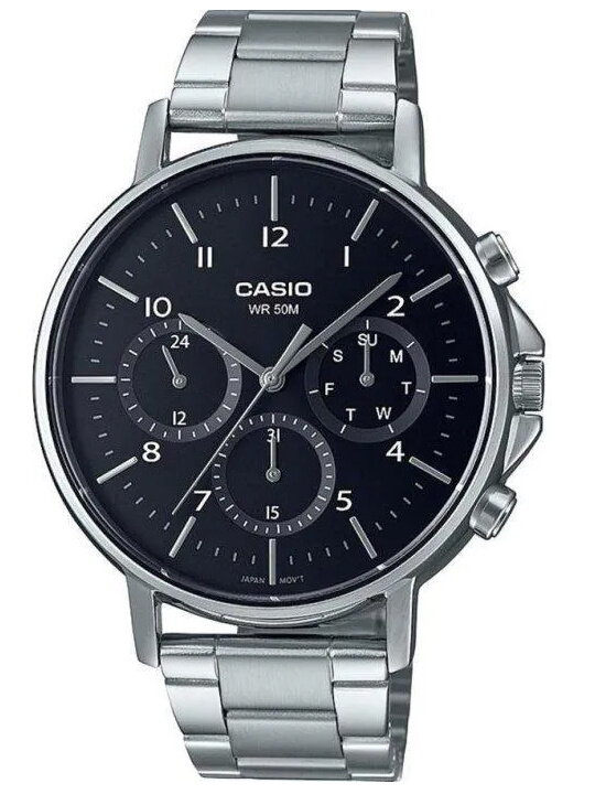 PÁNSKE HODINKY CASIO MTP-E321D-1A (zd269a) + KRABIČKA