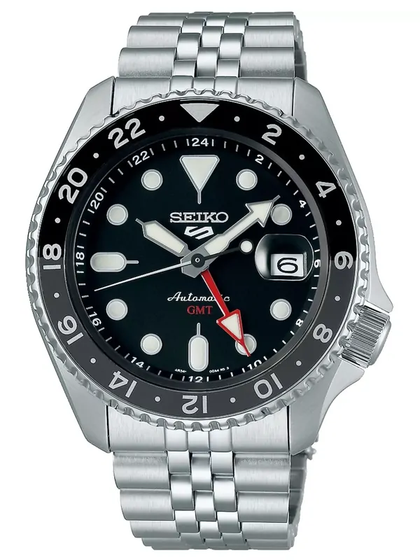 SEIKO 5 ŠPORTOVÉ PÁNSKE HODINKY SSK001K1 GMT AUTOMATIC WR100 + BOX
